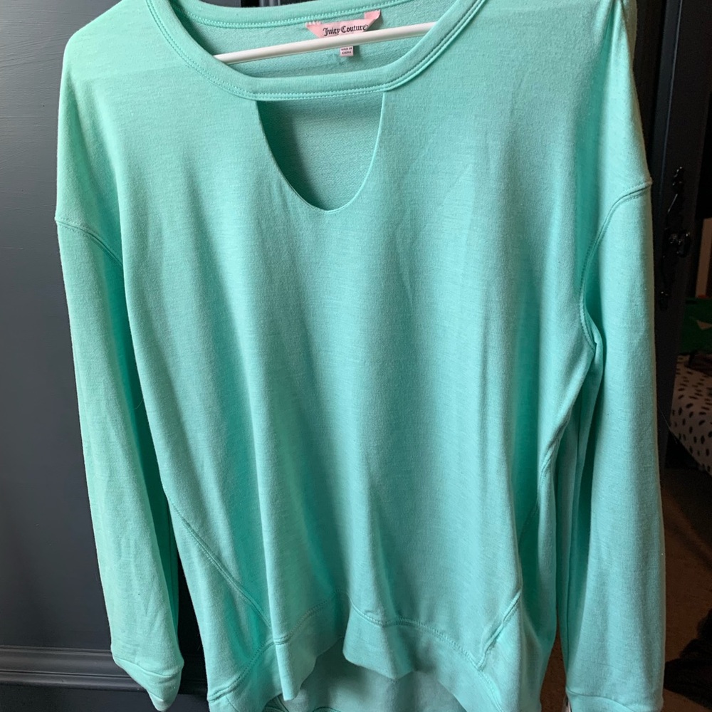 Juicy Couture long sleeved peekaboo front